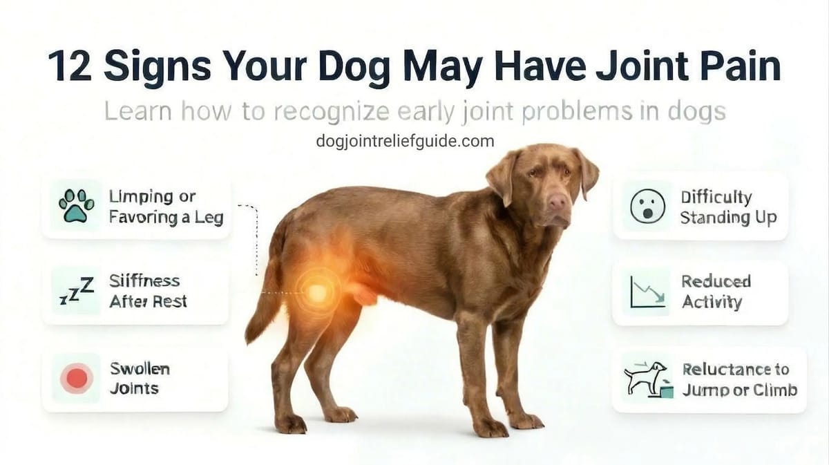 how to tell if your dog has joint pain signs like limping stiffness and swollen joints